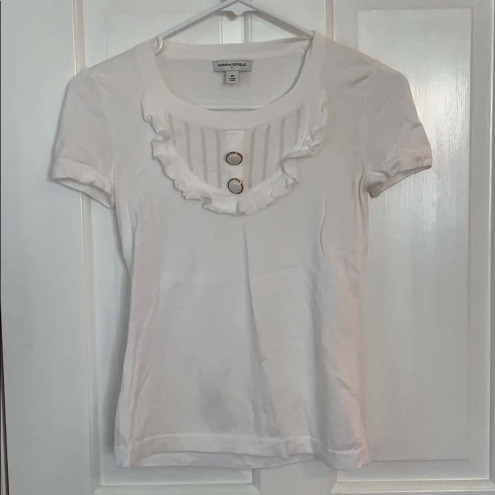 XS banana republic light shirt sleeved sweater